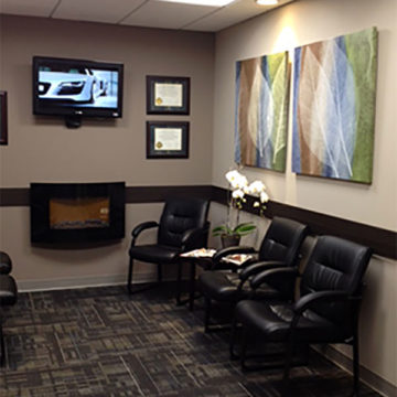 Waiting Room TV - Prosthodontist Calgary